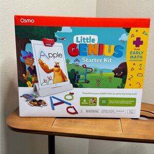 OSMO Little Genius Starter Kit Plus Early Math Adventure For iPad New Unopened